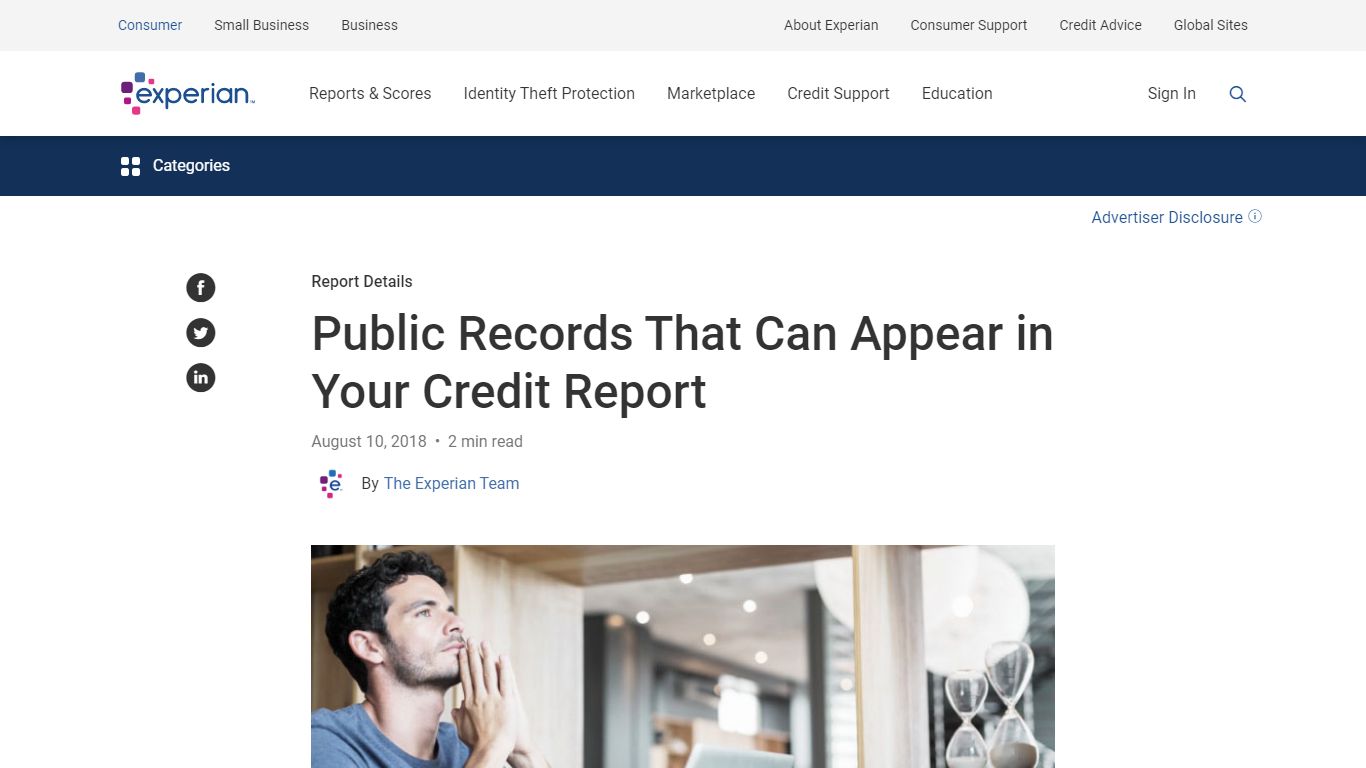 Public Records That Can Appear in Your Credit Report